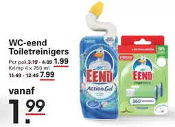 Sligro WC-eend Toiletreinigers aanbieding