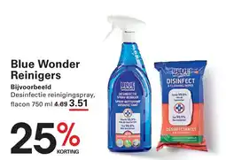 Sligro Blue Wonder Reinigers aanbieding