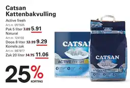 Sligro Catsan Kattenbakvulling aanbieding