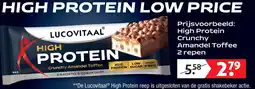 Lucovitaal High protein crunchy amandel toffee aanbieding
