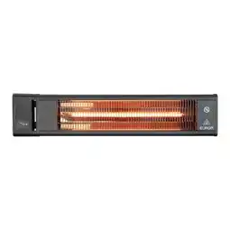 Expert Eurom TH1800R Patioheater Terrasverwarmer Zwart aanbieding