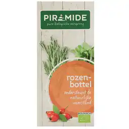 Holland & Barrett 2e product 50% korting | Piramide Rozenbottel BIO - 20 theezakjes aanbieding
