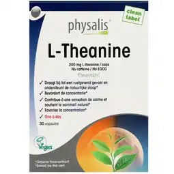 Holland & Barrett 2e product 50% korting | Physalis L-Theanine - 30 capsules aanbieding
