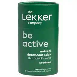 Holland & Barrett 2e product 50% korting | Lekker Deodorant Stick Be Active - 40g aanbieding