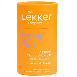 Holland & Barrett 2e product 50% korting | Lekker Deodorant Stick Have Fun - 40g aanbieding