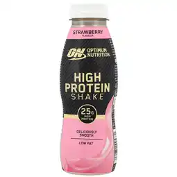 Holland & Barrett 2e product 50% korting | Optimum Nutrition Protein Shake Strawberry - 330ml aanbieding