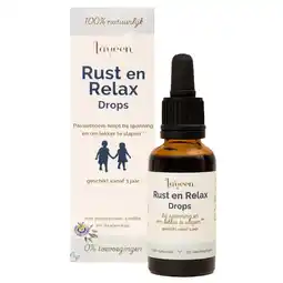 Holland & Barrett 2e product 50% korting | Laveen Rust en Relax Drops - 30ml aanbieding