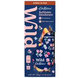 Holland & Barrett 2e product 50% korting | Wild Deodorant Marble Ditsy Amber & Oud - 40g aanbieding