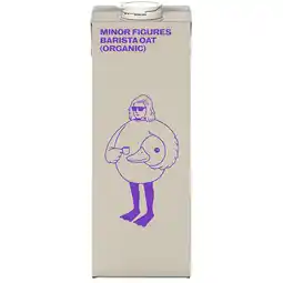 Holland & Barrett 2e product 50% korting | Minor Figures Oat Milk Organic – 1l aanbieding