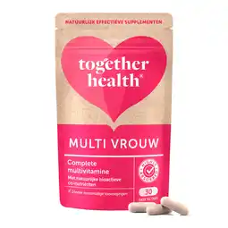 Holland & Barrett 2e product 50% korting | Together Health Multi Vrouw - 30 Capsules aanbieding