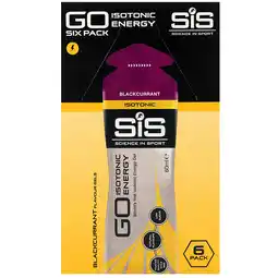 Holland & Barrett 2e product 50% korting | SiS GO Isotonic Energy Gel Blackcurrant - 6x60ml aanbieding