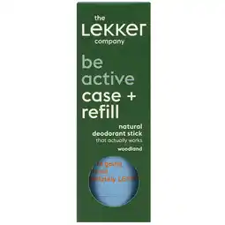 Holland & Barrett 2e product 50% korting | Lekker Deodorant Refill Starter Set Be Active - 40g aanbieding