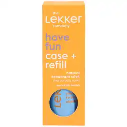 Holland & Barrett 2e product 50% korting | Lekker Deodorant Refill Starter Set Have Fun - 40g aanbieding