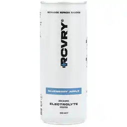 Holland & Barrett 2e product 50% korting | RCVRY Blueberry & Apple Electrolyte Drink - 250ml aanbieding