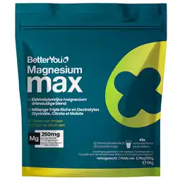 Holland & Barrett 2e product 50% korting | BetterYou Magnesium Max Citroen & Limoen - 135g aanbieding