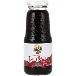 Holland & Barrett 2e product 50% korting | Biona Organic Tart Cherry Pressed Juice - 200ml aanbieding