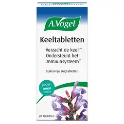 Holland & Barrett 2e product 50% korting | A.Vogel Keeltabletten (20 Tabletten) aanbieding