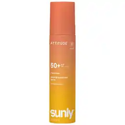 Holland & Barrett 2e product 50% korting | Attitude Sunly Minerale Zonnebrandspray SPF50+ Tropical Coco - 75ml aanbieding