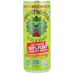 Holland & Barrett 2e product 50% korting | Nightwatch Extreme Energy Drink - 250ml aanbieding