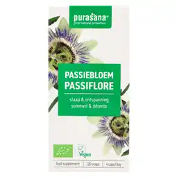 Holland & Barrett 2e product 50% korting | Purasana Passiebloem Bio - 120 capsules aanbieding