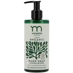 Holland & Barrett 2e product 50% korting | Margarita Organic Vloeibare Handzeep Sandelhout - 300ml aanbieding
