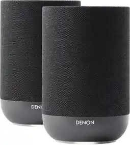 Coolblue Denon Home 200 Zwart Duo Pack aanbieding