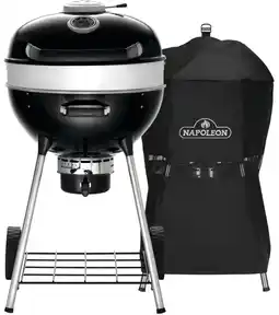 Coolblue Napoleon Pro Kettle 57 cm + Napoleon Hoes voor Premium en Pro Kettle 57 cm aanbieding