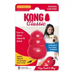 Zooplus KONG Classic Rood - Dubbelpak: 2 x maat XS aanbieding