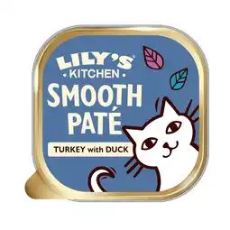 Zooplus 19x 85g Lily's Kitchen Smooth Paté Selection Kalkoen & eend natvoer voor katten aanbieding