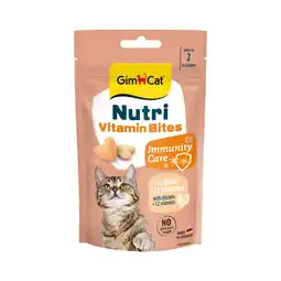 Zooplus 40 g GimCat Nutri Vitamin Bites met kip kattensnacks aanbieding