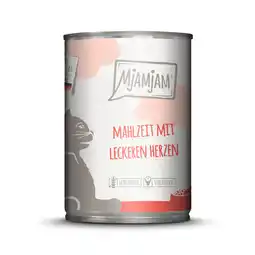 Zooplus 6x400g MjAMjAM Harten Kattenvoer Nat aanbieding