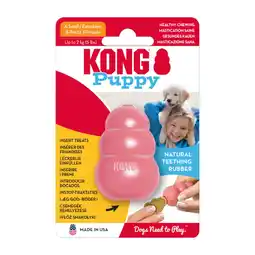 Zooplus KONG Maat XS Roze Rubberen Puppyspeelgoed aanbieding