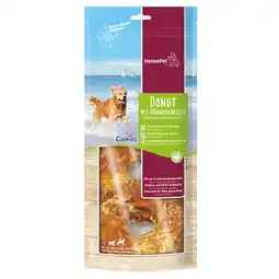 Zooplus 220g Hansepet Cookies Donut 2s Kip Hondensnacks aanbieding