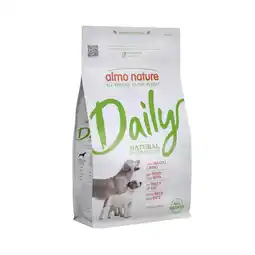 Zooplus 1,2 kg Almo Nature Daily all Breeds Rund & Rijst Hondenvoer droog aanbieding