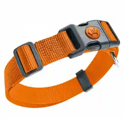 Zooplus HUNTER Halsband London Oranje Vario Plus Maat L: 34-56cm Halsomvang, B10mm Hond aanbieding