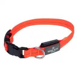 Zooplus Nomad Tales Spirit USB LED Nylon Halsband Oranje Maat M: 36-51cm hond aanbieding