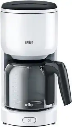 Bol.com Braun PurEase KF 3100 WH - Filter-koffiezetapparaat - Wit aanbieding