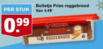 Hoogvliet Bolletje Fries roggerbrood aanbieding