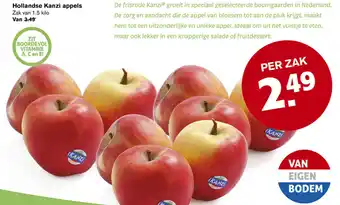 Hoogvliet Hollandse Kanzi appels 1.5 kilo aanbieding