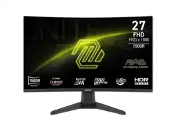 MediaMarkt MSI Mag 276cf E20 - 27 Inch Full Hd 1920 X 1080 Pixels Va (vertical Alignment) aanbieding
