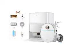 MediaMarkt Mova V70 Ultra Complete Robotstofzuiger Wit aanbieding