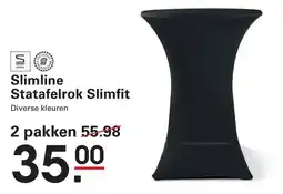 Sligro Slimline Statafelrok Slimfit aanbieding