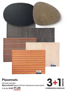 Sligro Placemats aanbieding
