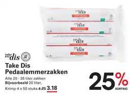 Sligro Take Dis Pedaalemmerzakken aanbieding