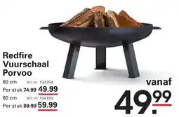 Sligro Redfire Vuurschaal Porvoo aanbieding