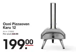 Sligro Ooni Pizzaoven Karu 12 aanbieding