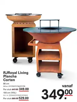 Sligro RJRoyal Living Plancha Corten aanbieding