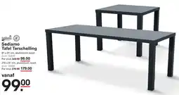 Sligro Sediamo Tafel Terschelling aanbieding