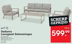 Sligro Sediamo Loungeset Scheveningen aanbieding