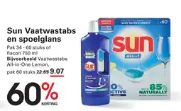 Sligro Sun Vaatwastabs en spoelglans aanbieding